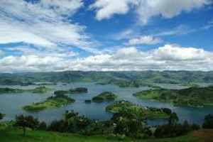 Lake Bunyonyi Lake in Uganda